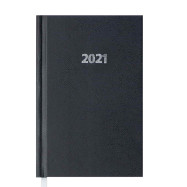 Ежедневник дат.2021 STRONG, L2U, A6, черный, бумвинил